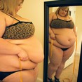 Sexy Fat Jiggly Belly SSBBW Weight Gain Goals