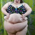 Big Fat Belly BBW Feedee