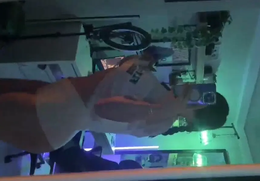 showing ass