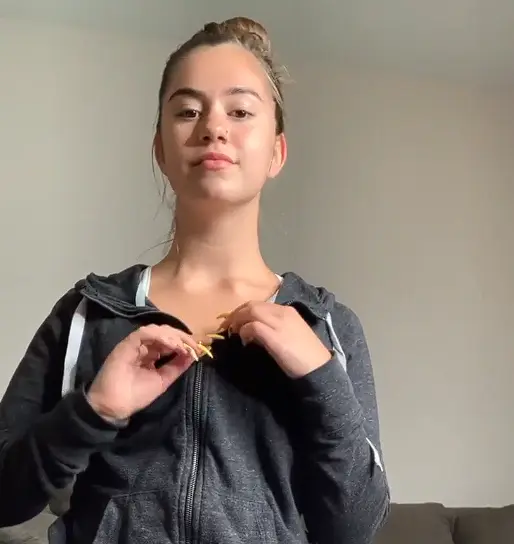 7 minute striptease, JOI solo dildo masturbation video