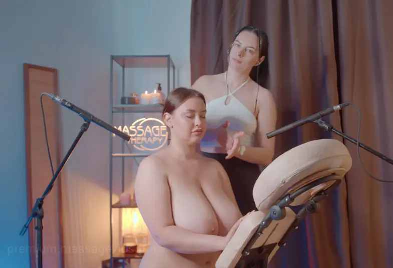 Back and Shoulders NU Massage on Massage Chair by Anna to Liza​