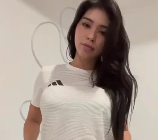 Aishah Sofey Messi (Goat) jersey strip tease