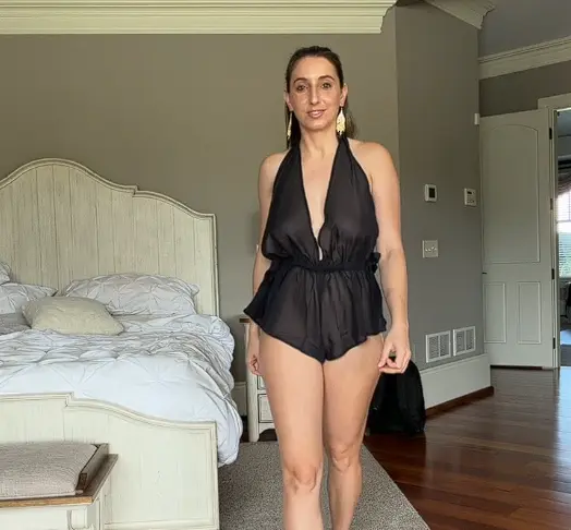 Christina  bouncing boobs