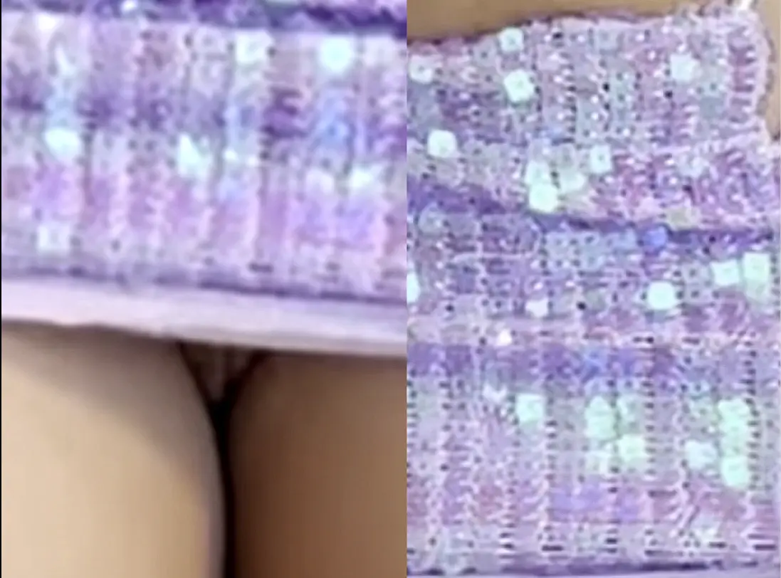 pussy slip close up